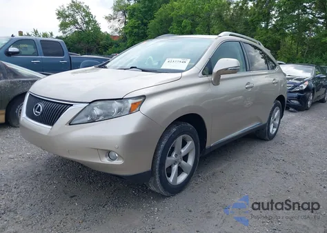2012 Lexus Rx 350 z USA, uszkodzony, nr VIN 2T2BK1BAXCC123745